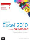 Microsoft Excel 2010 On Demand (eBook)